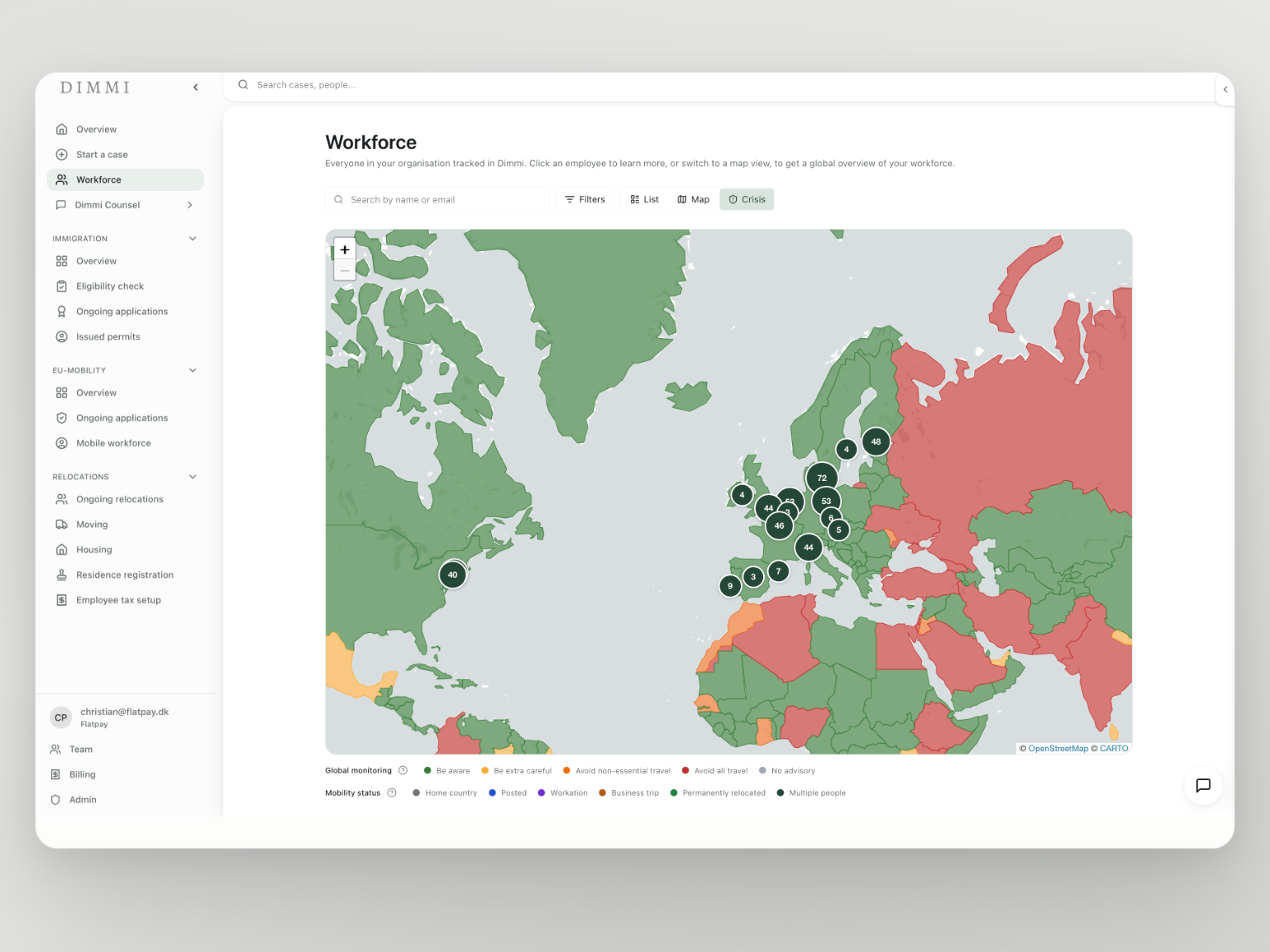 Crisis intelligence